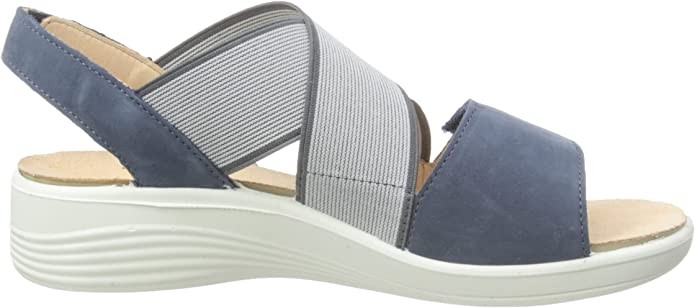 SUPERFIT Komfort Sandalen blau Fly