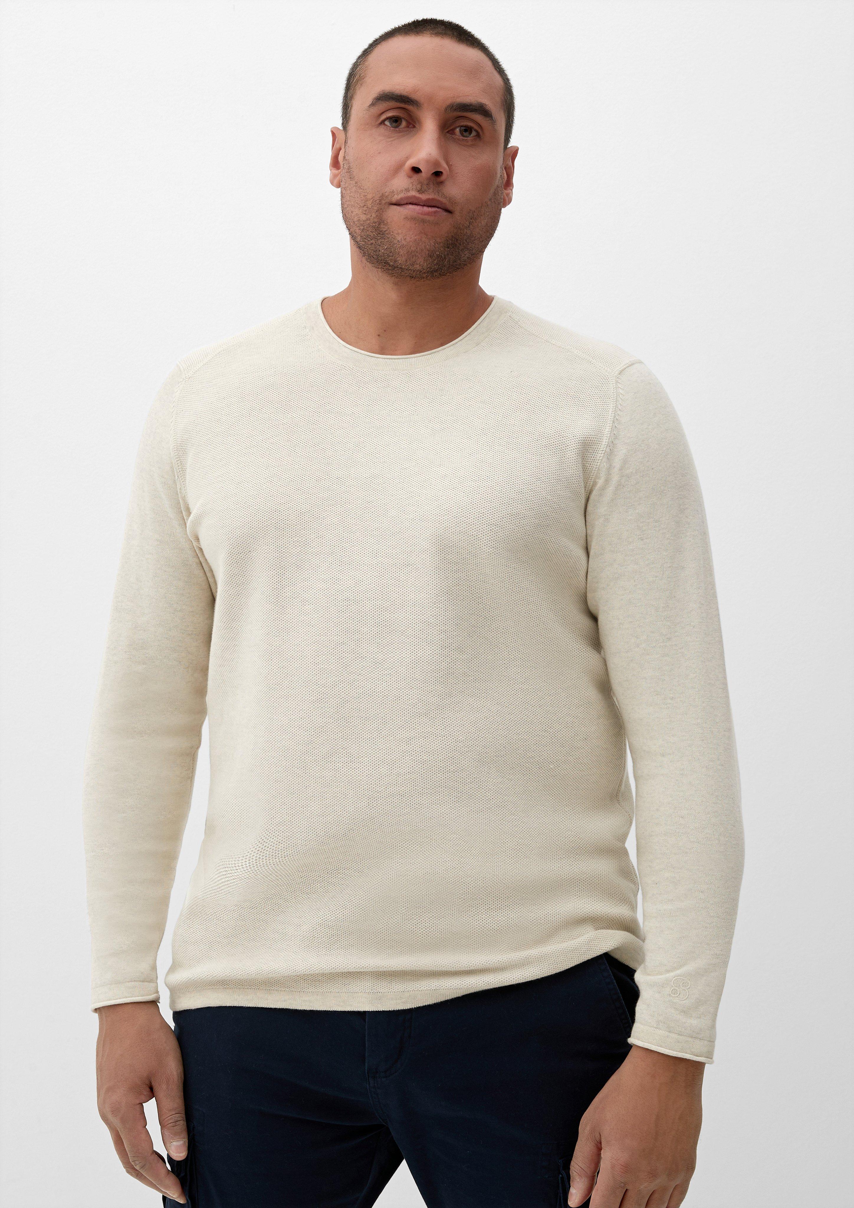 Strickpullover aus Baumwolle  2128130-0705