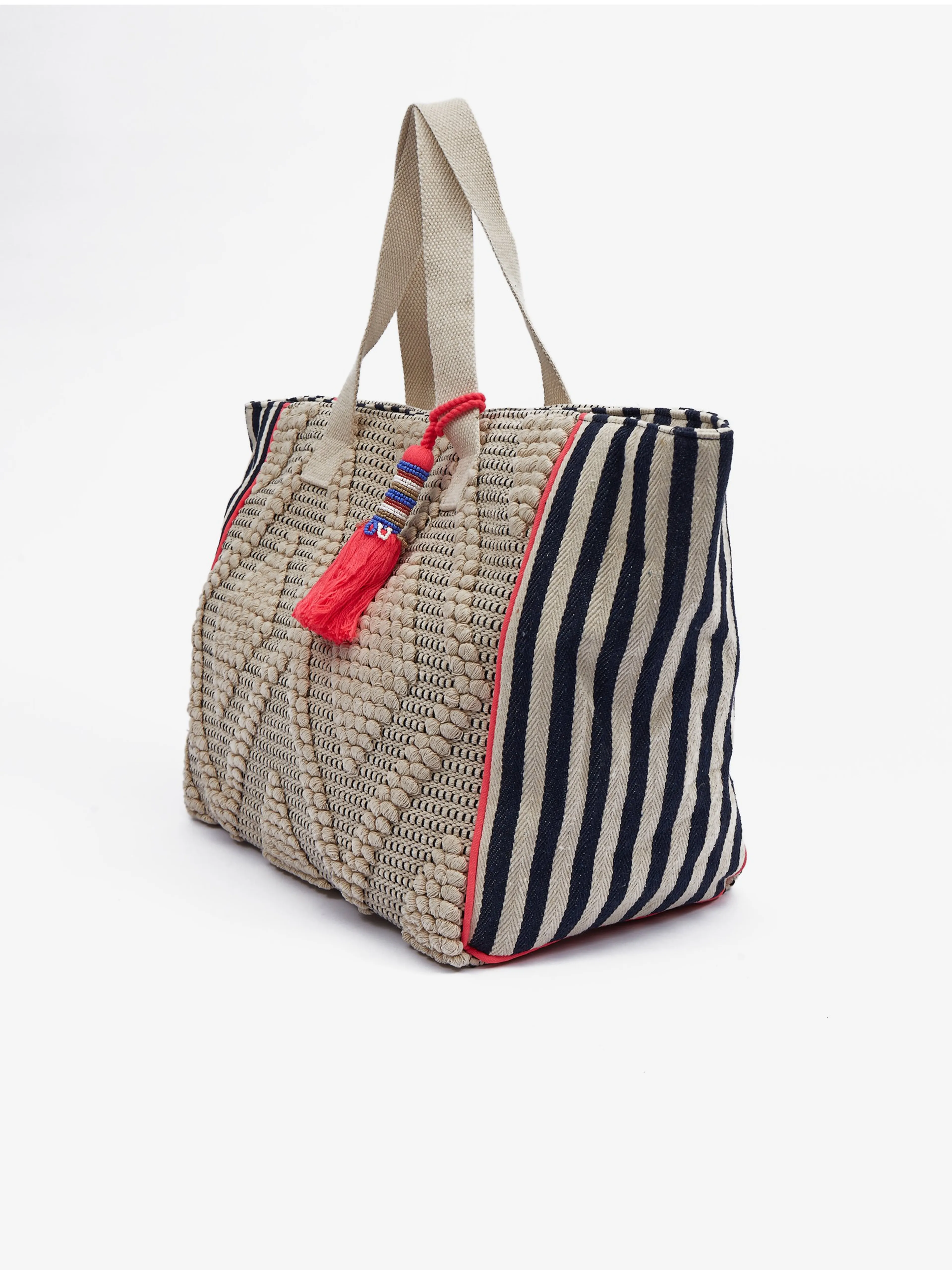 Beige gemusterte Damentasche ORSAY