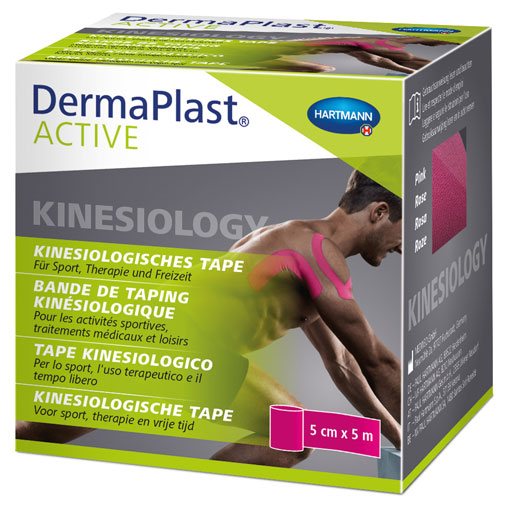 DERMAPLAST Active Kinesiology Tape 5 cmx5 m pink  1 St