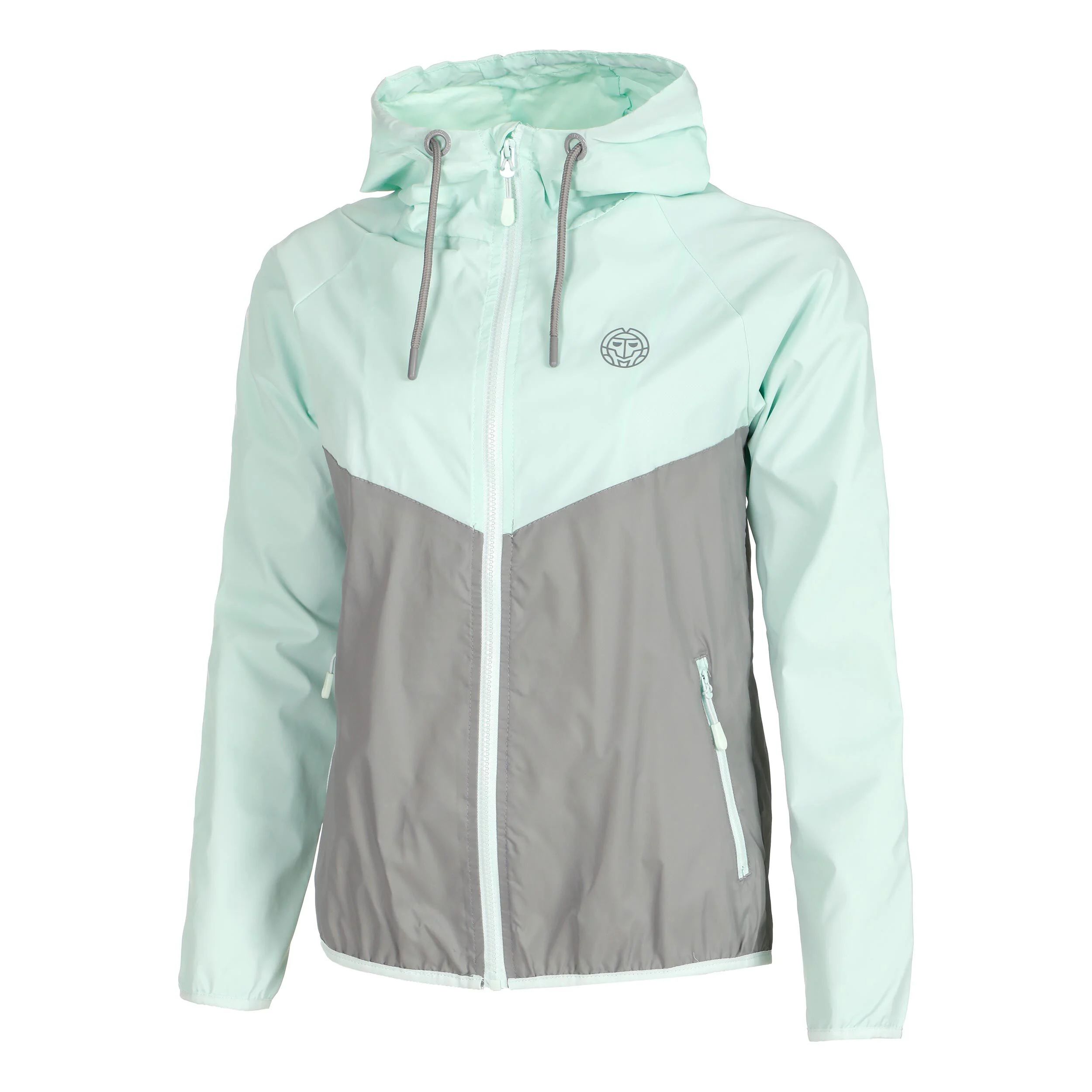 Zohra Tech Trainingsjacke Damen - Mint, Grau