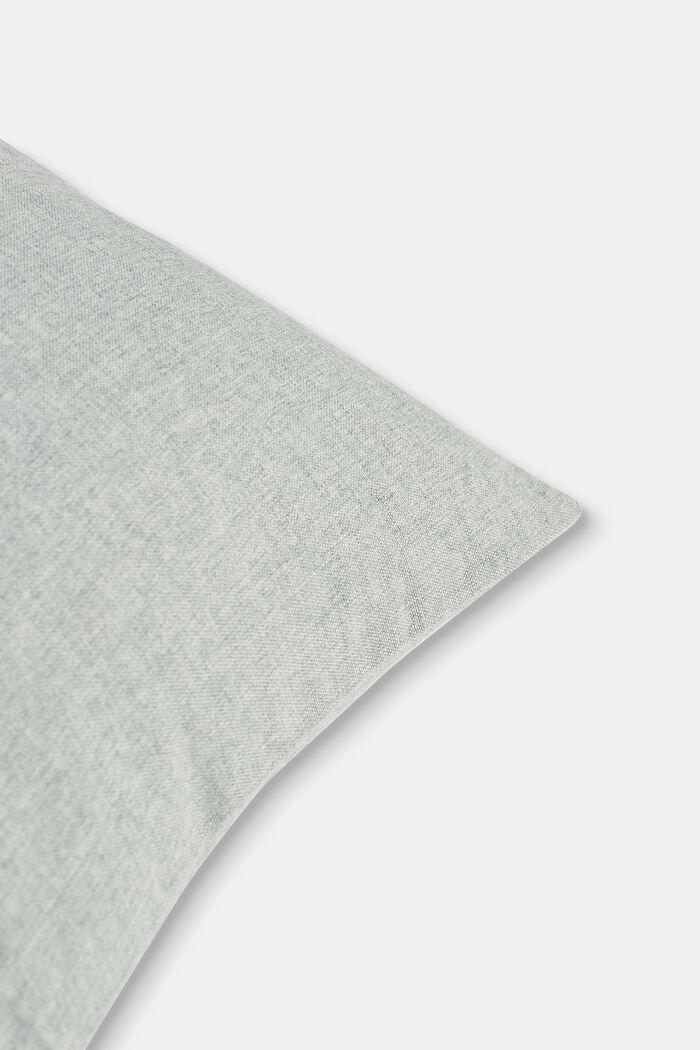 Kissenhülle im Material-Mix mit Micro-Samt