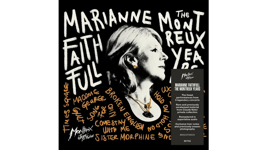 Marianne Faithfull:The Montreux Years Softbook