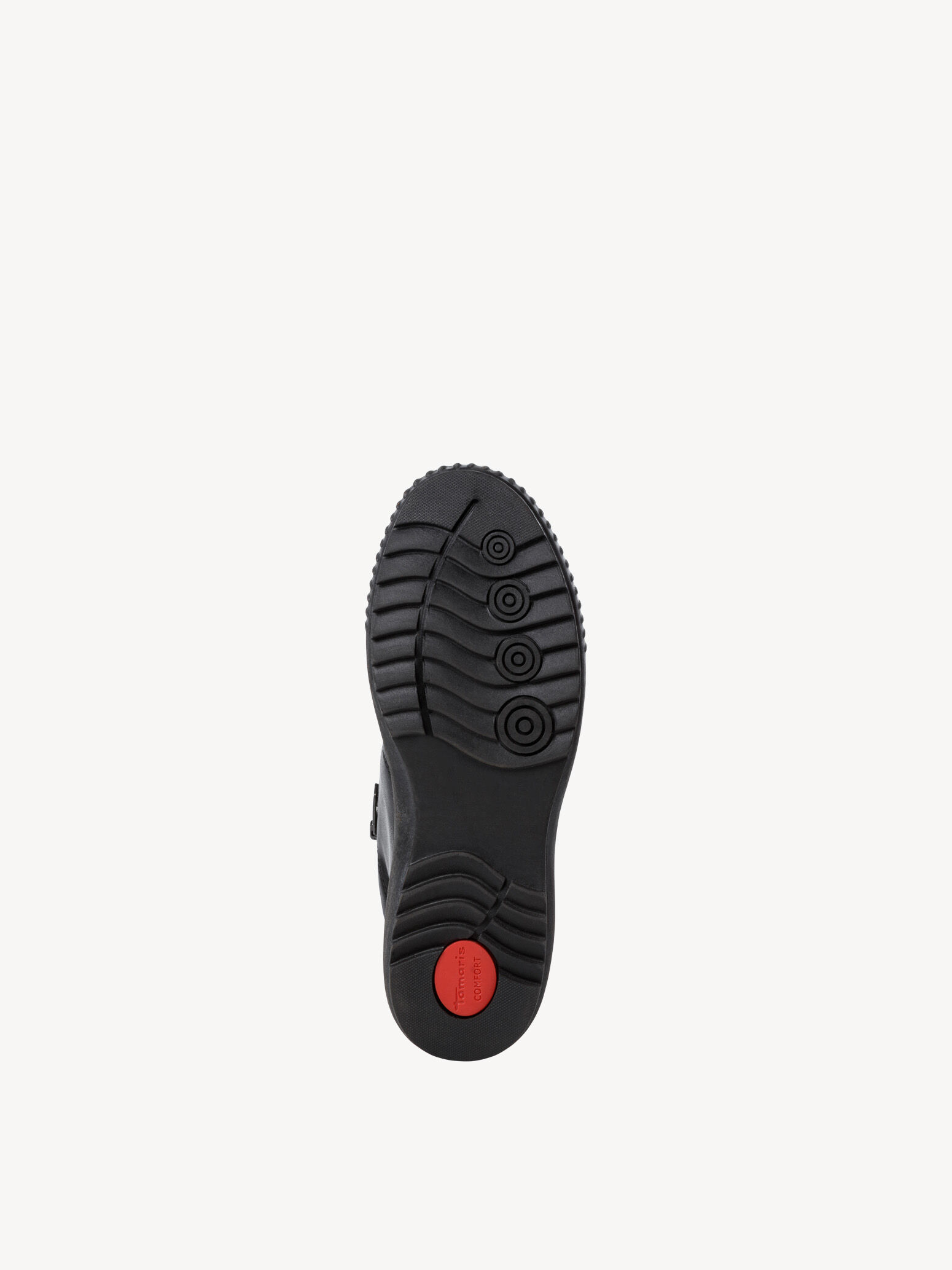 Bottine en cuir - noir