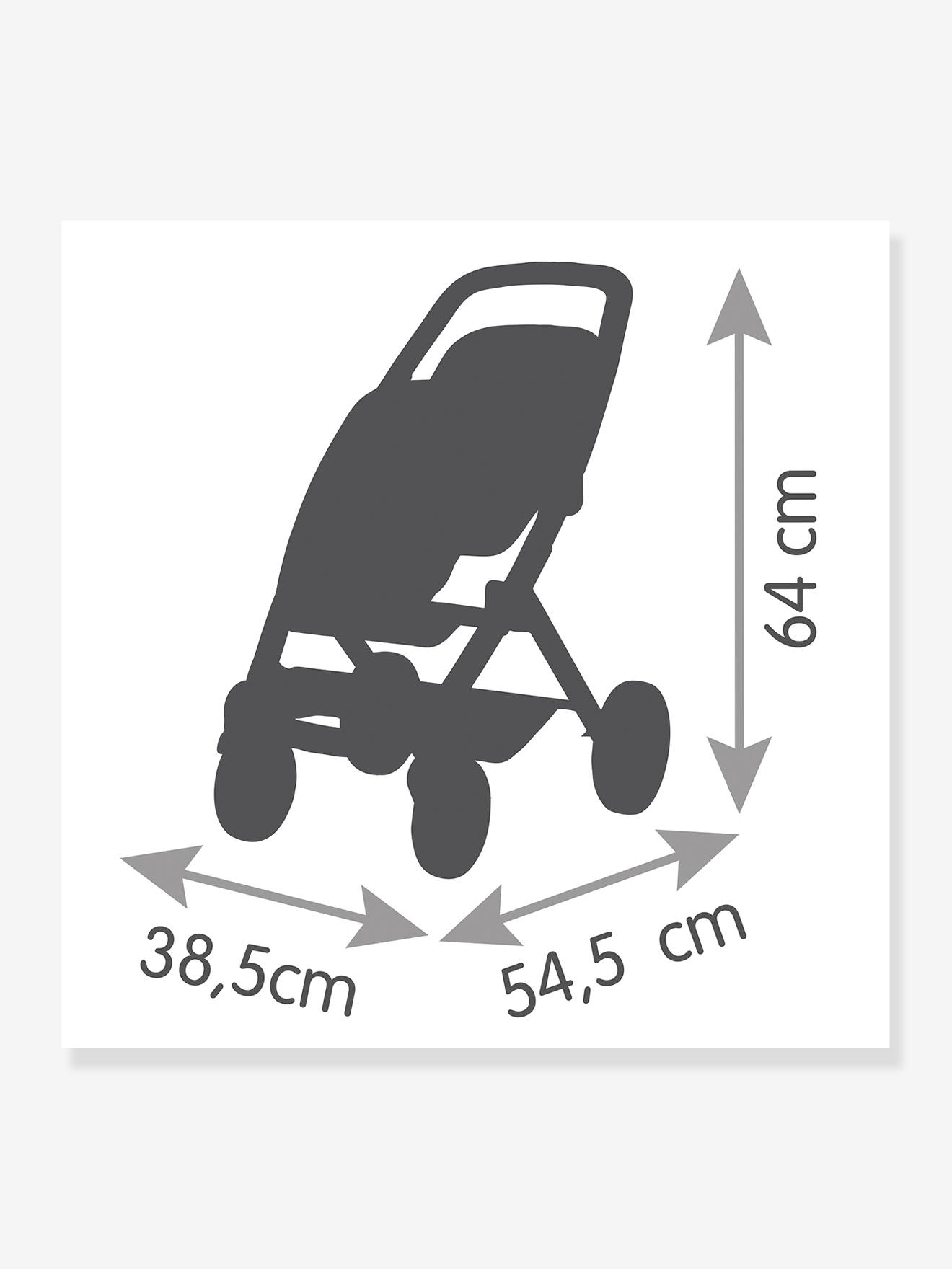 Smoby Maxi Cosi Geschwister-Puppenwagen SMOBY COTOONS - grün