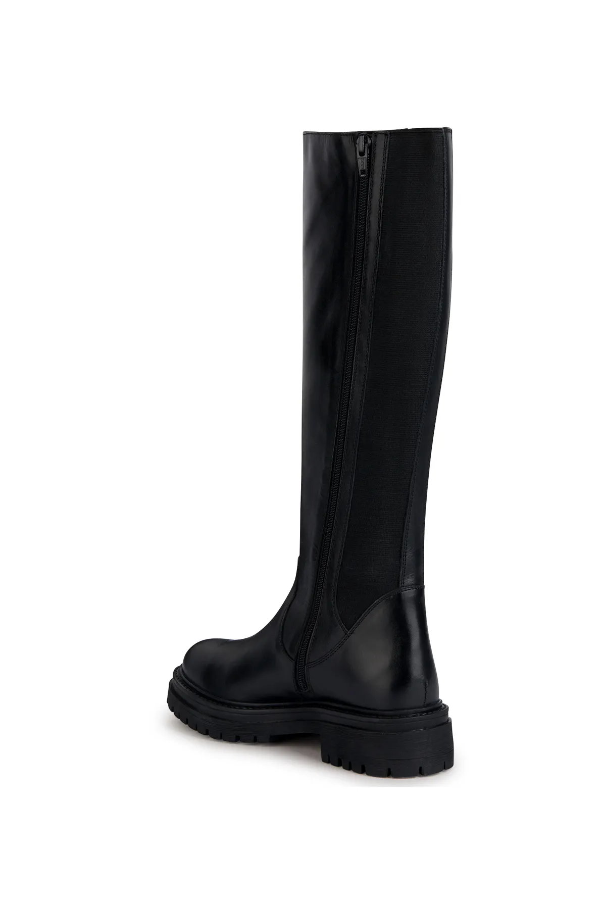 Geox  Stiefel - Schwarz - Blockabsatz
