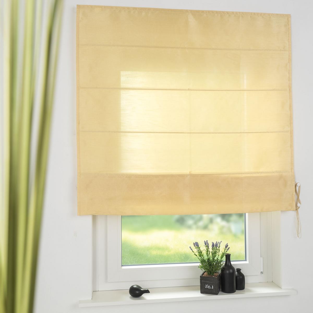 Bella Casa Raffrollo, Rollo 60 x 175 cm zitrone