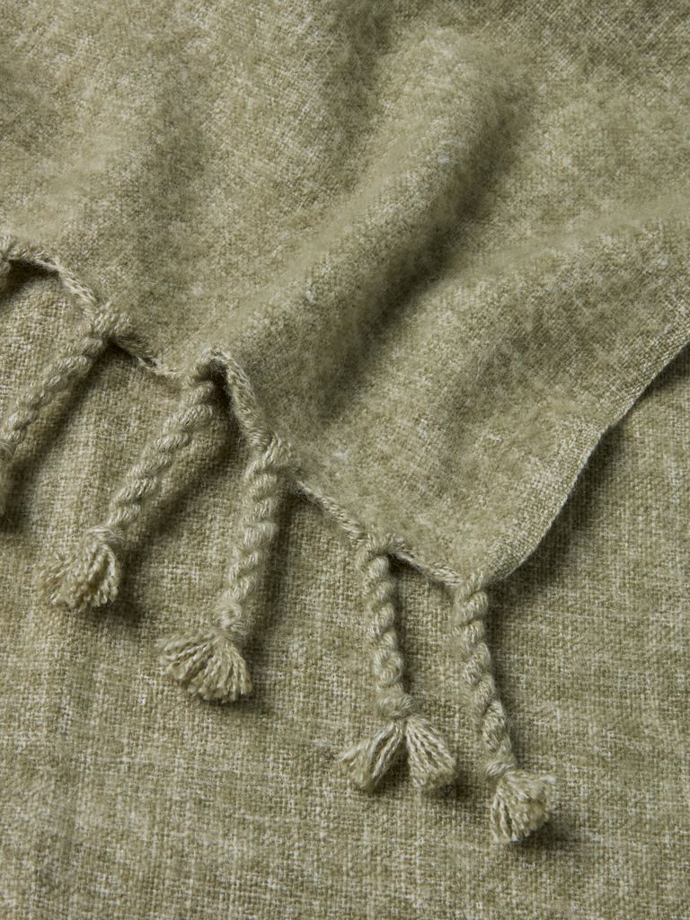 REINFANN Ullpledd REINFANN 130x170 Ullblanding Grønn