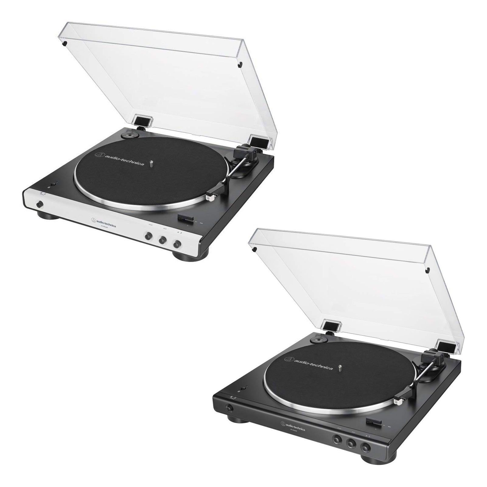 audio-technica AT-LP 60X Plattenspieler (Vollautomatisch, Riemenantrieb, Bluetooth)