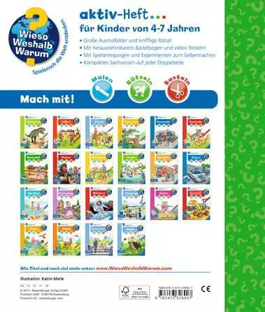 Ravensburger Wieso? Weshalb? Warum? aktiv-Heft: Bauernhof