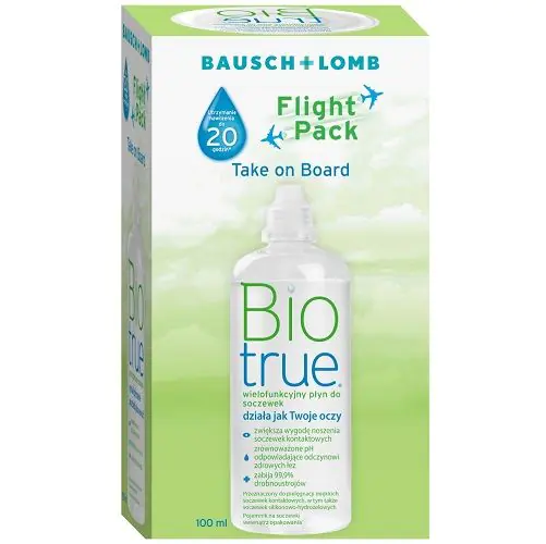 „Bausch+Lomb Biotrue“ kontaktinių lęšių priežiūros skystis