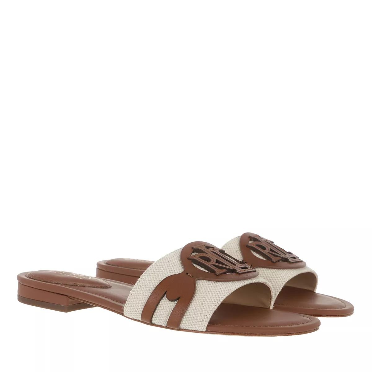 RALPH LAUREN Pantoletten braun Slide