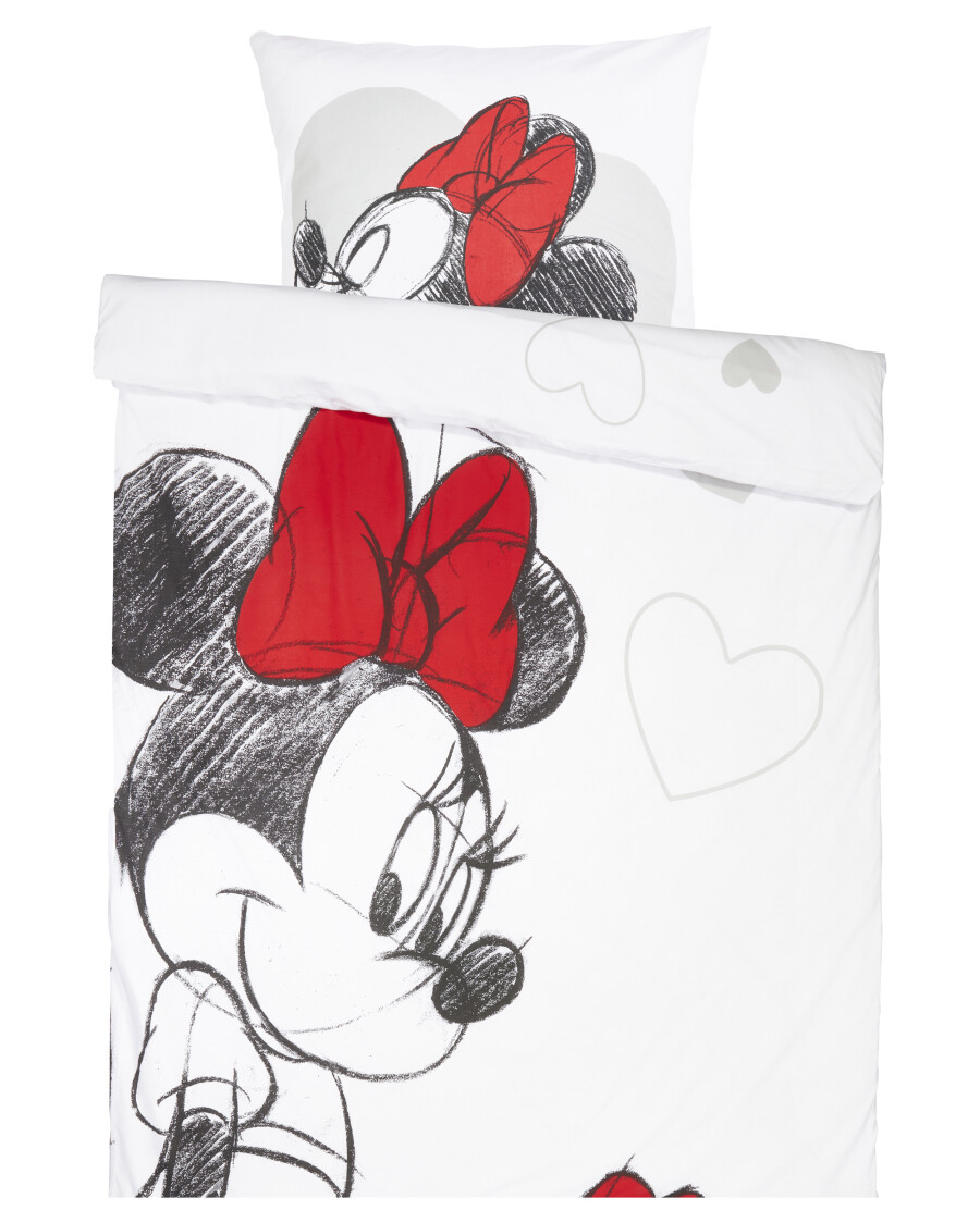 Minnie und Mickey Mouse Wendebettwäsche