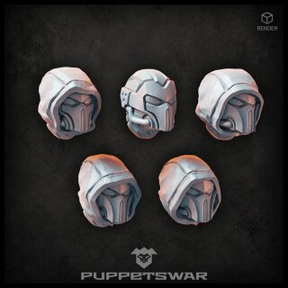 Ninja Veteran Heads  (5)