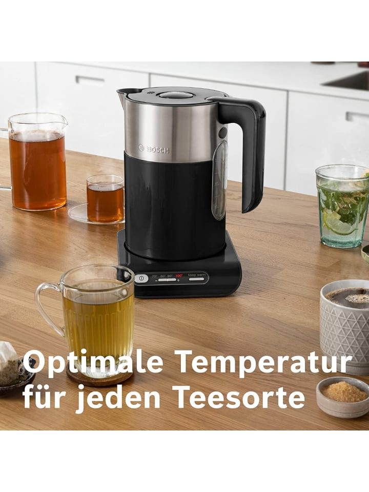 Bosch Wasserkocher 1,5L 2400W in Schwarz günstig kaufen onesize