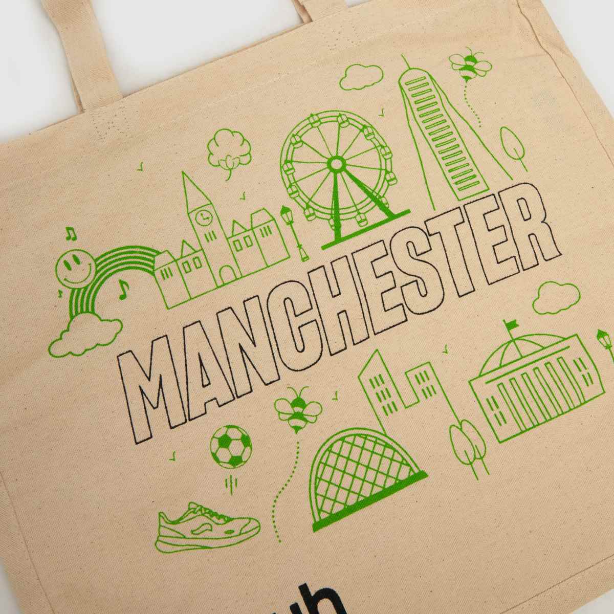Schuh natúr Manchester vászon táska