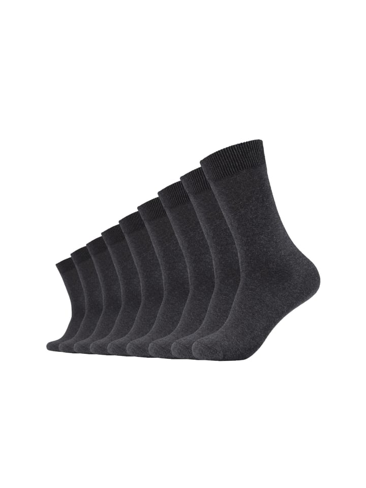 camano Socken 9er Pack comfort in anthracite melange günstig kaufen