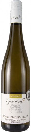 2020 Lieserer Niederberg-Helden Riesling Spätlese trocken - Weingut Genetsch