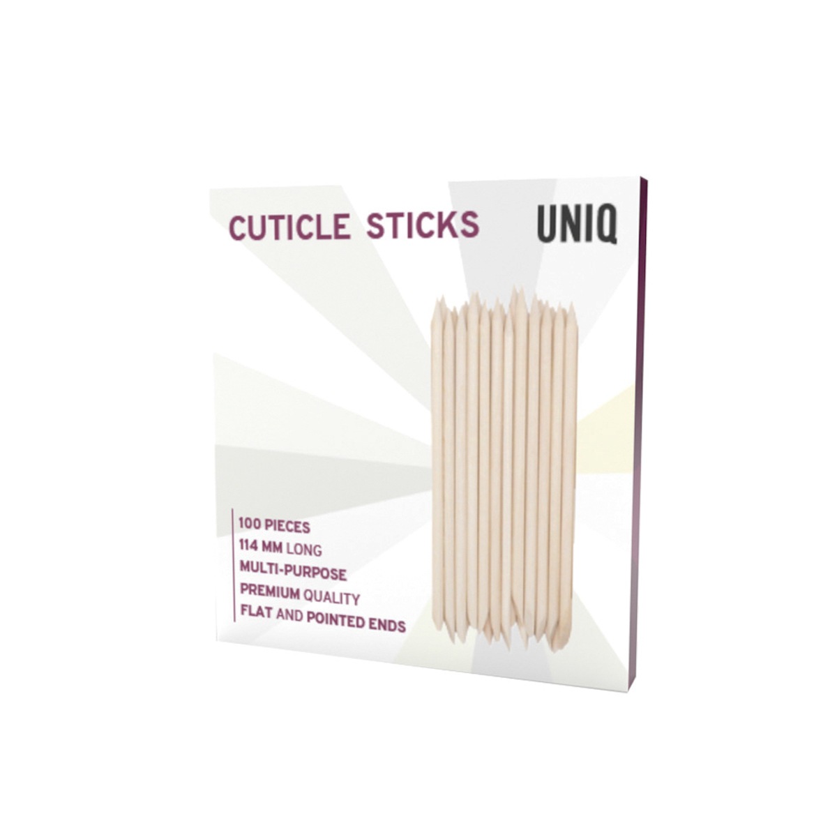 100 stück Manicure Holzstäbe