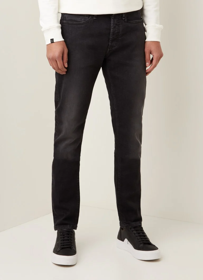 Calça jeans skinny Denham Bolt com lavagem colorida