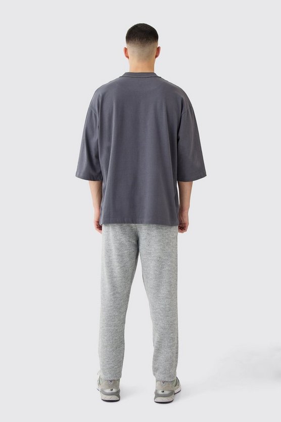 Oversize T-Shirt mit kurzen Ärmeln
