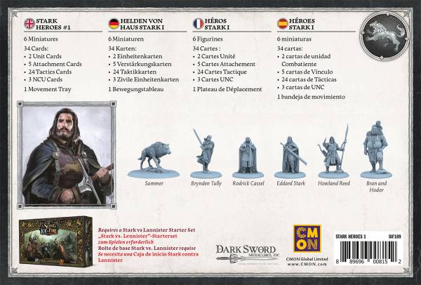 A Song of Ice & Fire - Stark Heroes 1 (Helden von Haus Stark 1) (Erw.)