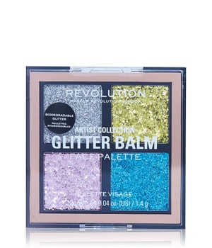 REVOLUTION Artist Collection Glitter Balm Palette Make-up Palette-5.6 g