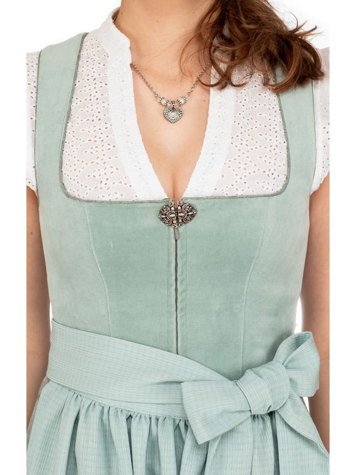MarJo Midi Dirndl ALLING in hellblau günstig kaufen