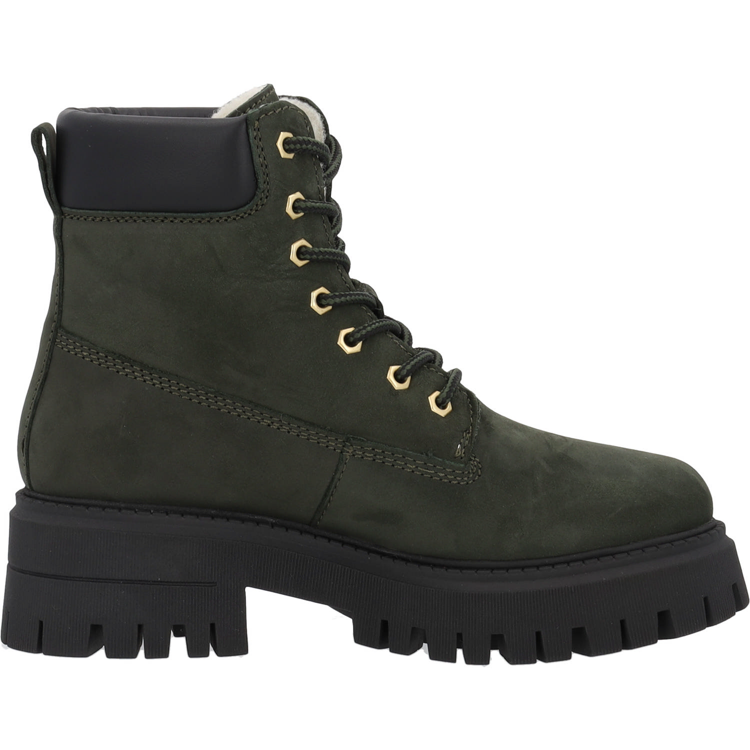 Palado Solta, Schnürstiefel, Damen, Dunkelgrün