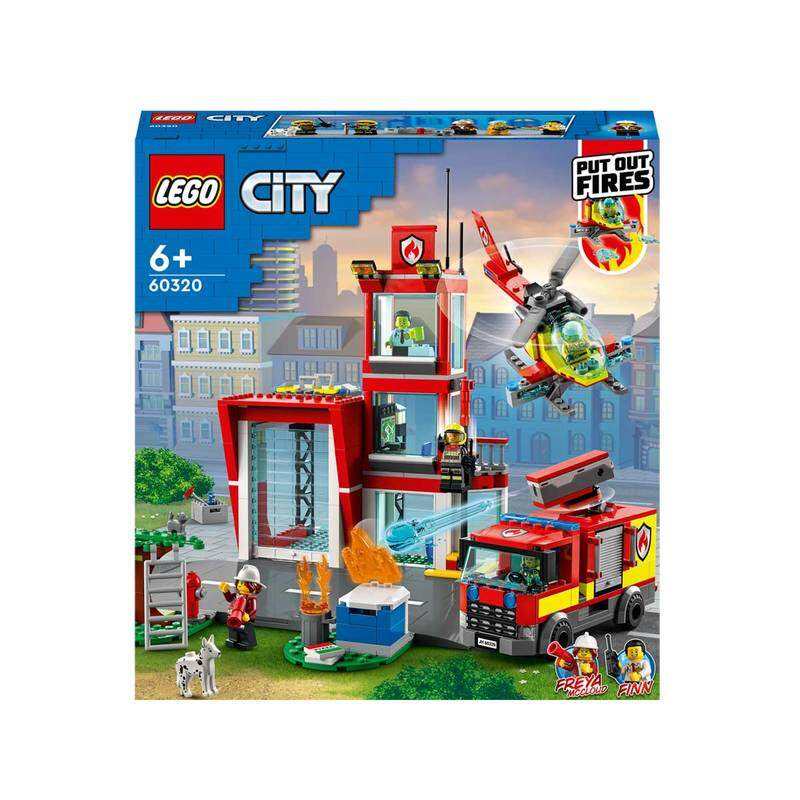 60320 La caserne des pompiers LEGO City