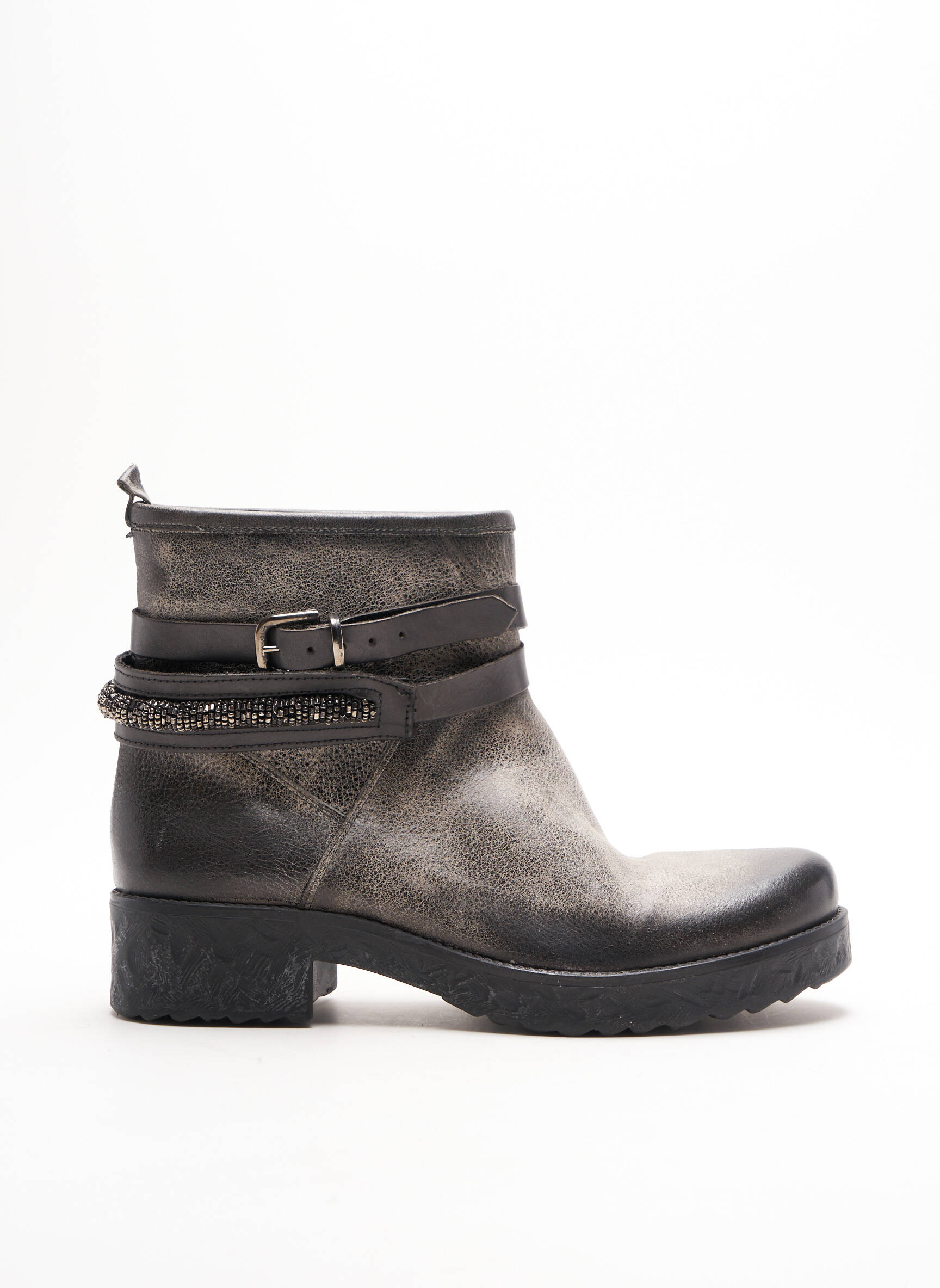 Looking Bottines Femme couleur gris