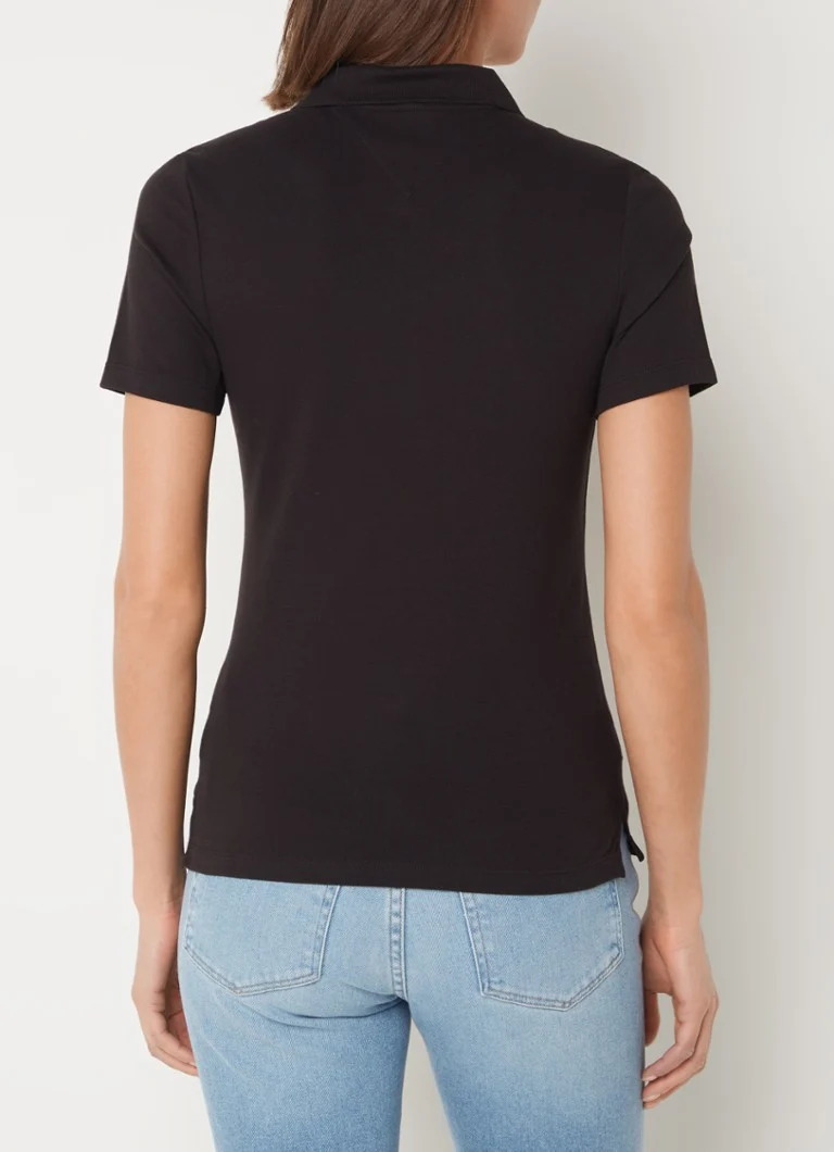 Tommy Hilfiger 1985 slim fit cotton piqué polo with logo
