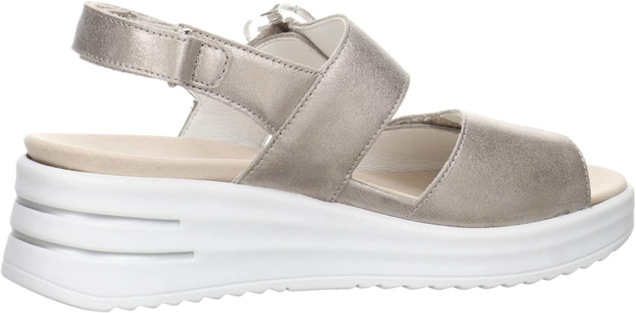 WALDLÄUFER Klassische Sandalen grau