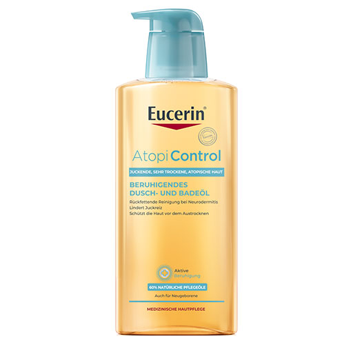 EUCERIN AtopiControl Dusch- und Badeöl  400 ml  Duschgel