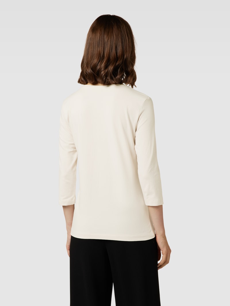 Longsleeve mit 3/4-Arm Modell 'Nicole' in stein
