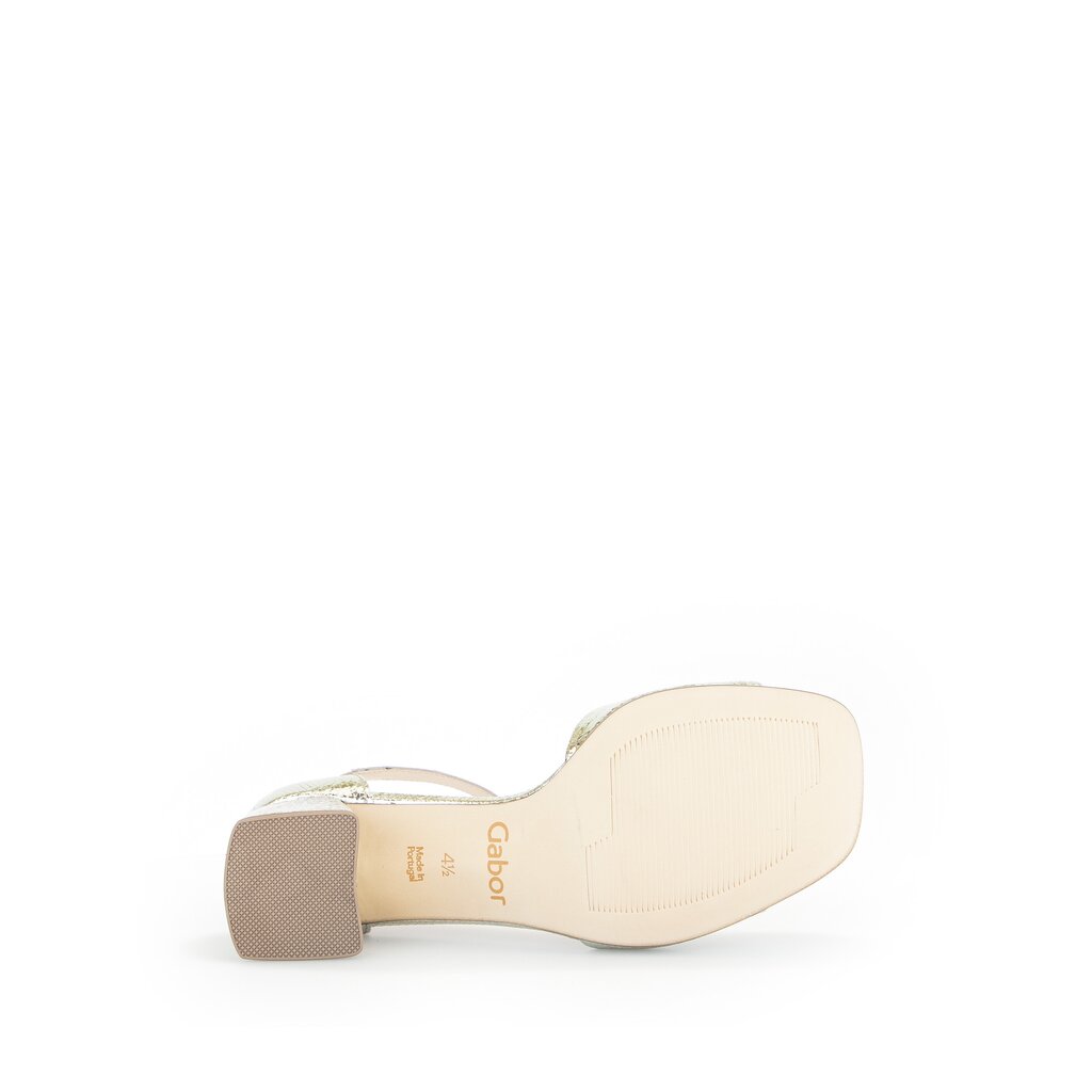 Gabor comfort Riemchensandale gold