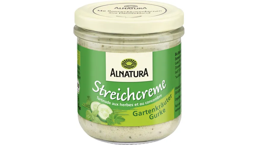 Alnatura Bio Streichcreme Gartenkräuter 180 g
