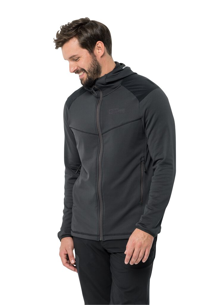 KOLBENBERG HOODED FZ M Fleecejacke Herren