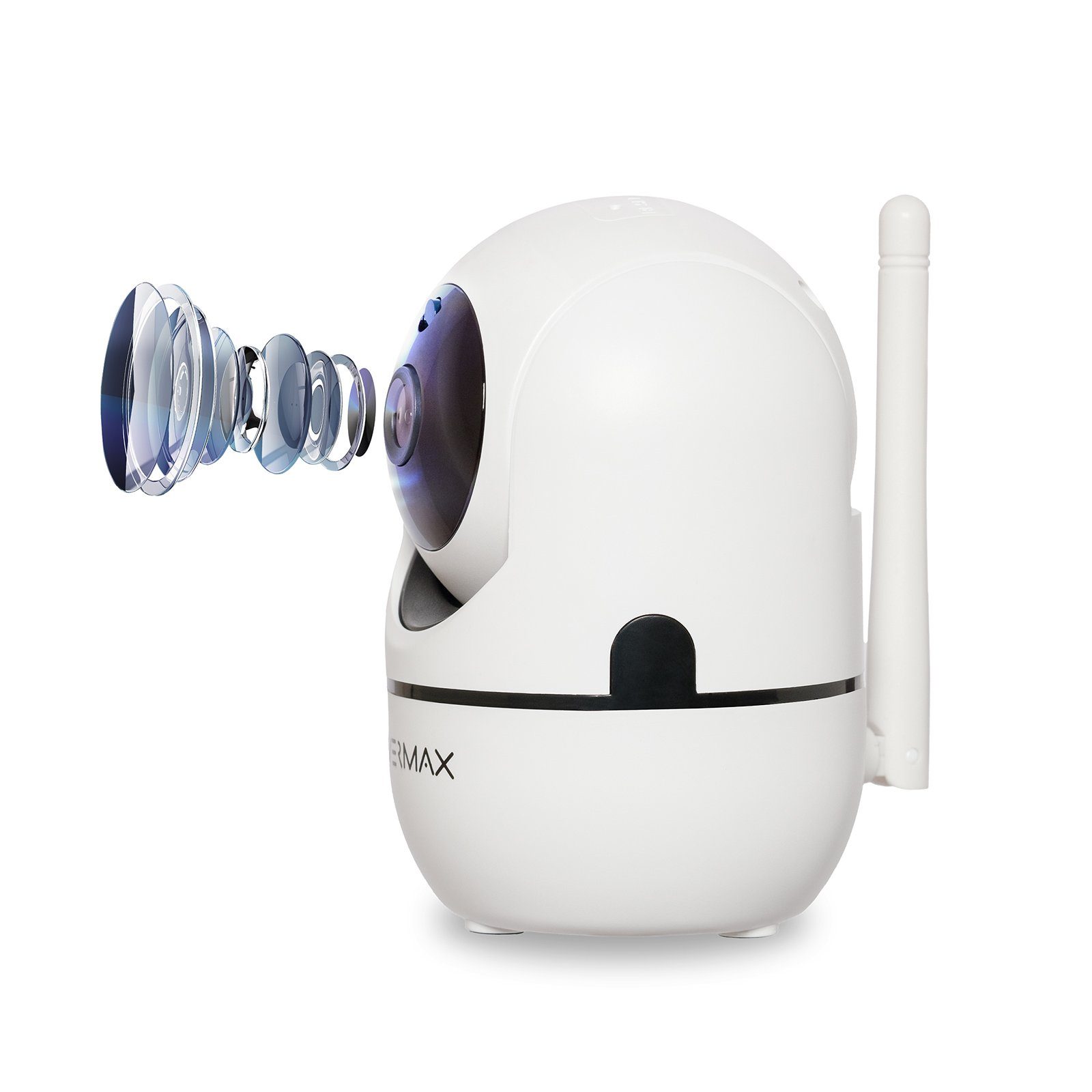 Overmax Babyphone CAMSPOT 3.6, Mikrofon Lautsprecher Nachtmodus Wi-Fi