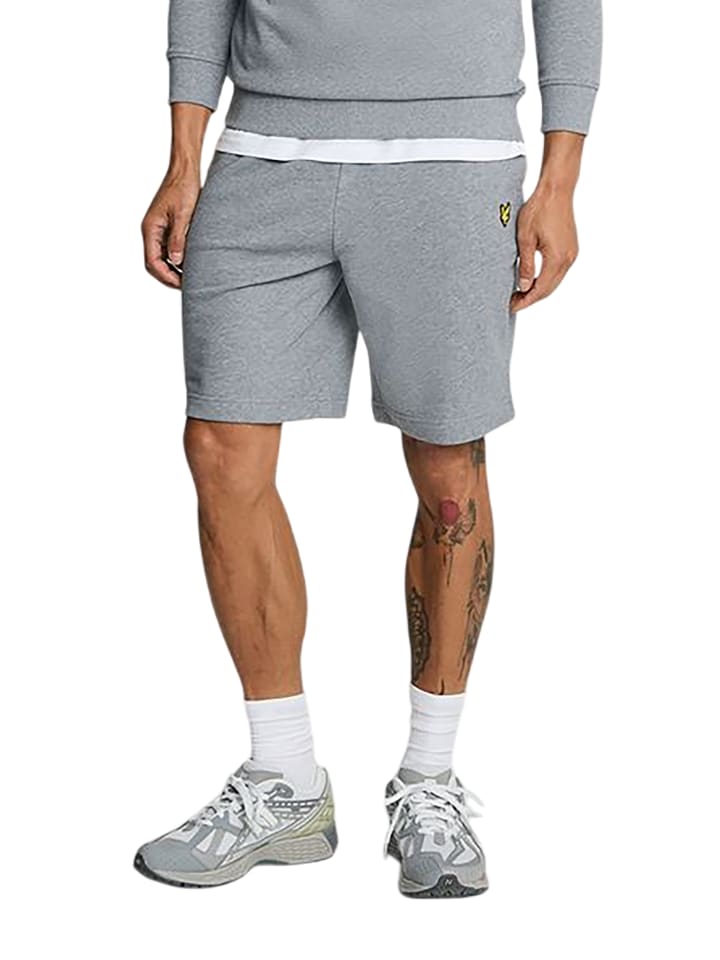 Lyle & Scott Sweatshorts in Grau günstig kaufen S