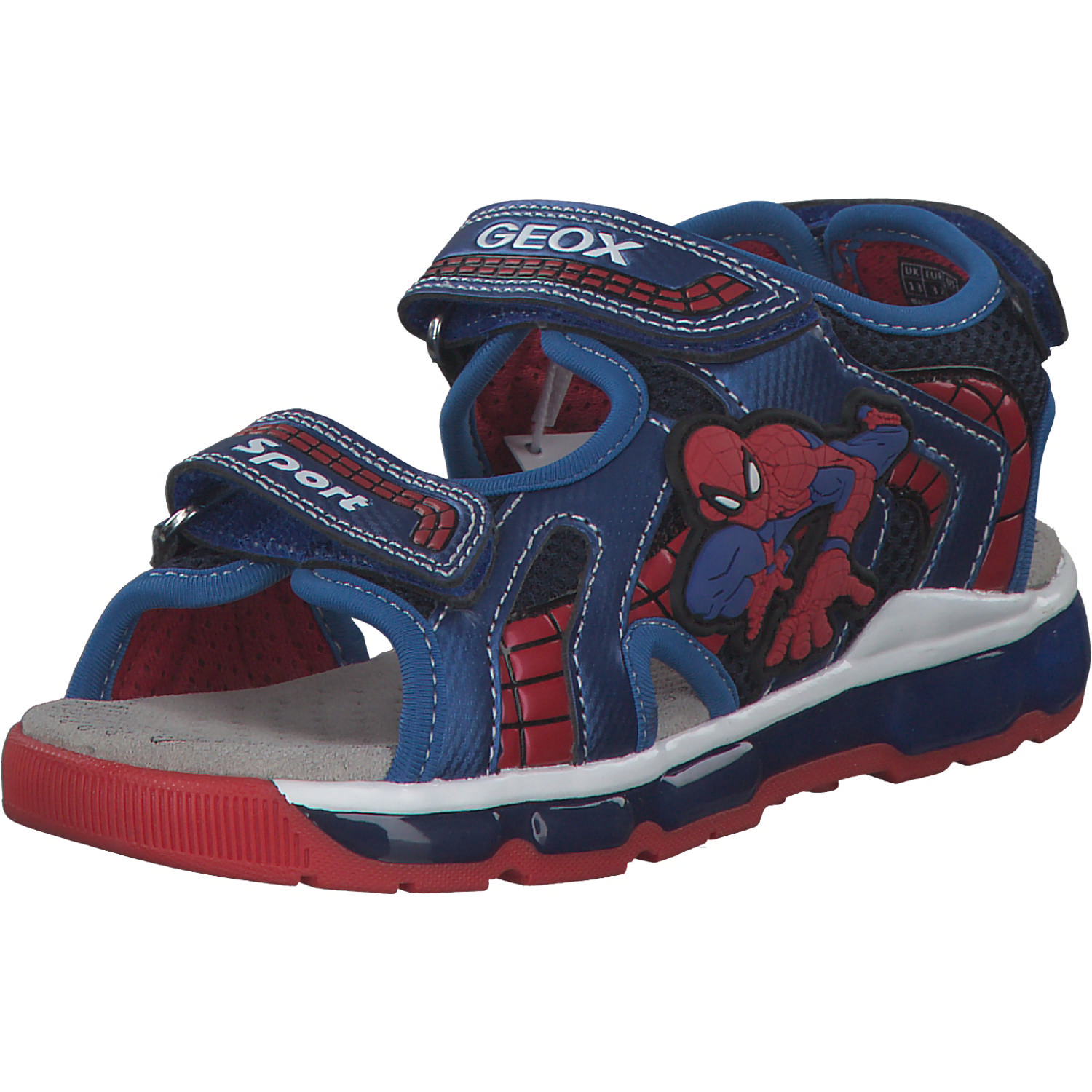 Geox J350QA, Sandalen (Kinder), Kinder, ROYAL/LIME