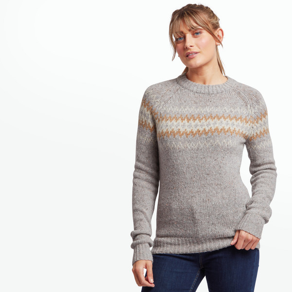 DUMJI CREW SWEATER Damen - Wollpullover