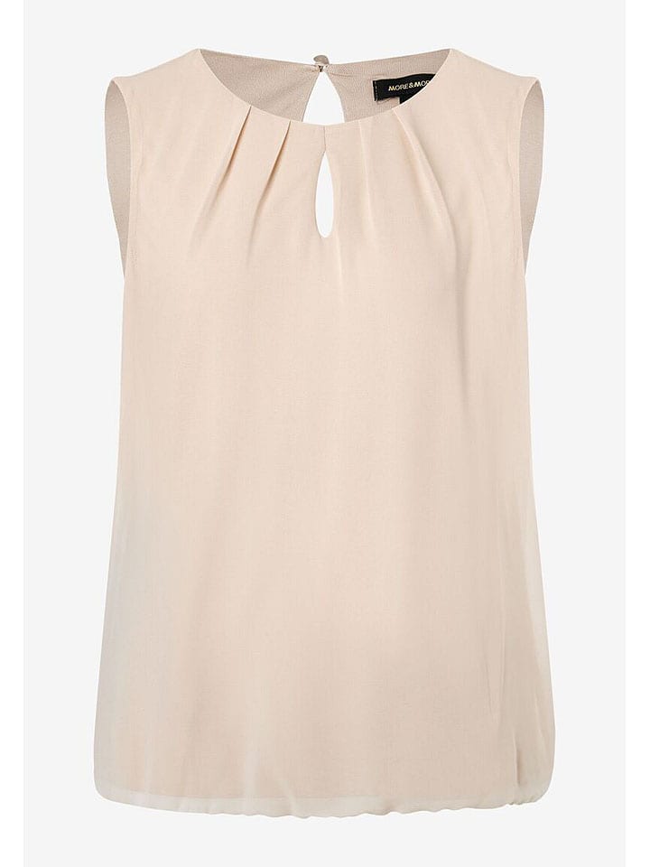 More & More Bluse in Beige günstig kaufen