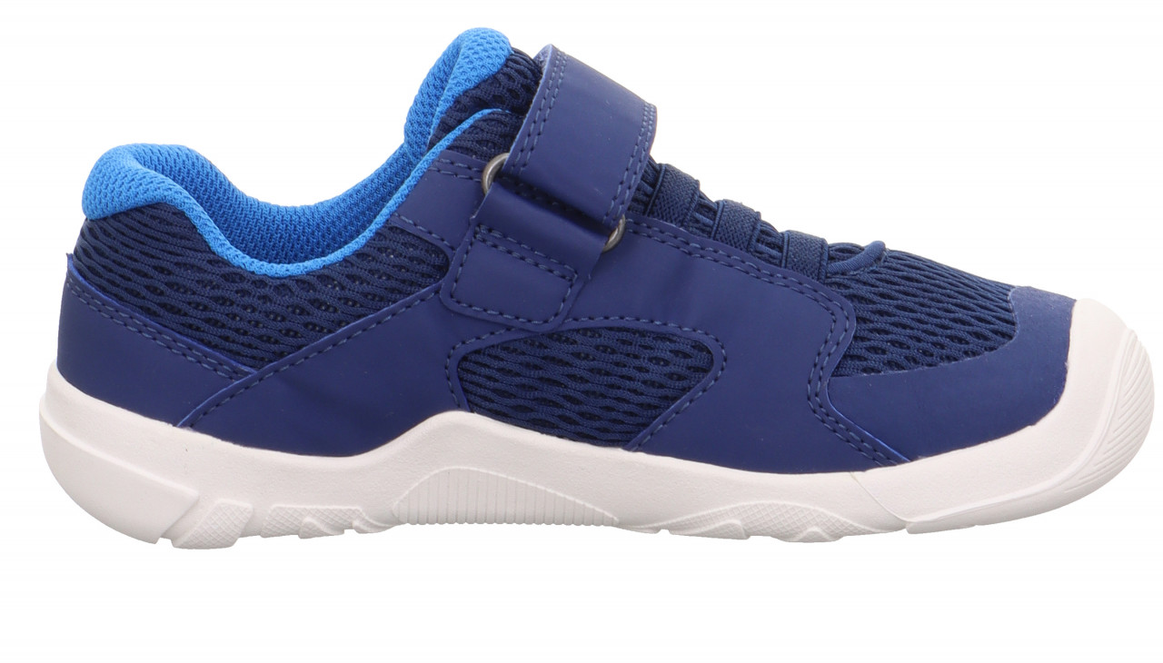 TRACE - Blau Sneaker low mit Klettverschluss