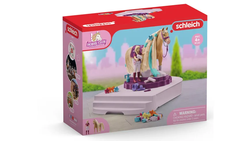Schleich 42617 - Horse Club - Sofia´s Beauties - Pferdepflege Station