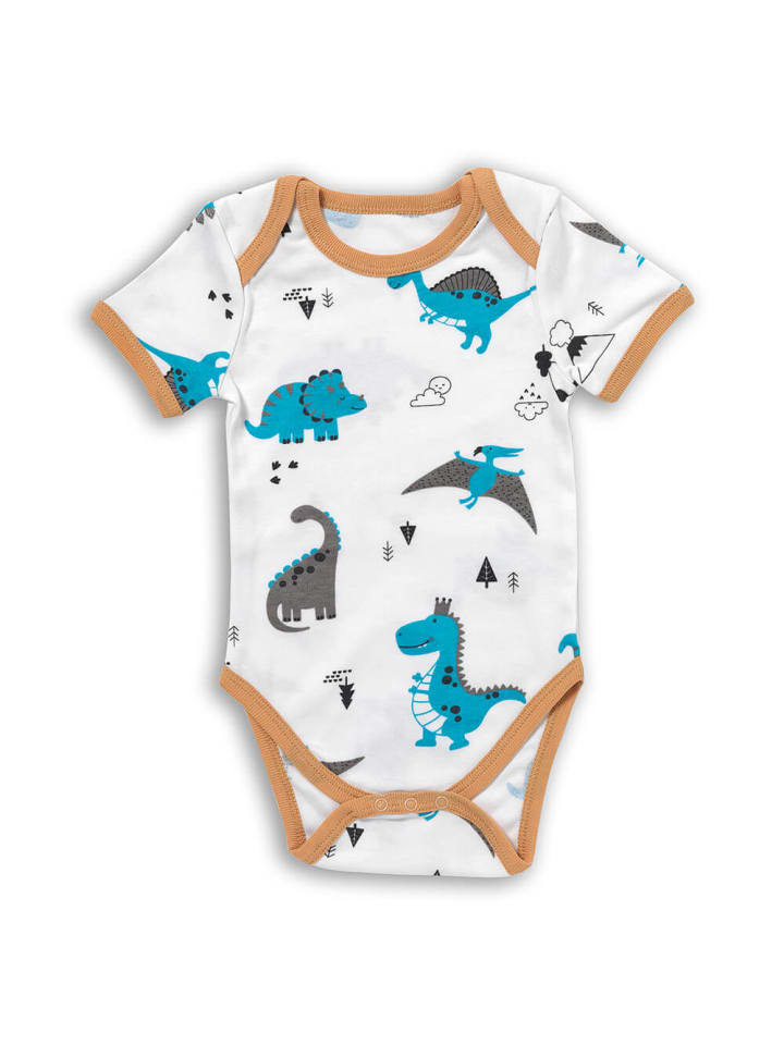 Schlummersack Bio Baby-Bodys kurzarm 5er-Pack in Braun günstig kaufen