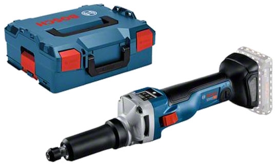 Polizor drept Bosch Blue 06012B4000 GGS 18V-10 SLC Professional fără baterii și încărcător în L-Boxx