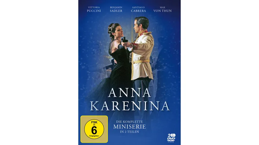 Anna Karenina - Die komplette Miniserie nach dem Roman von Leo Tolstoi (Fernsehjuwelen)  [2 DVDs]