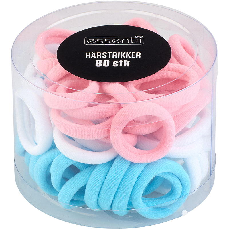 Essentii Hårstrikk 3,5 cm 80 stk