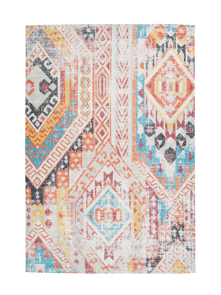 Arte Espina Teppich Zenaide in Multi / Orange günstig kaufen